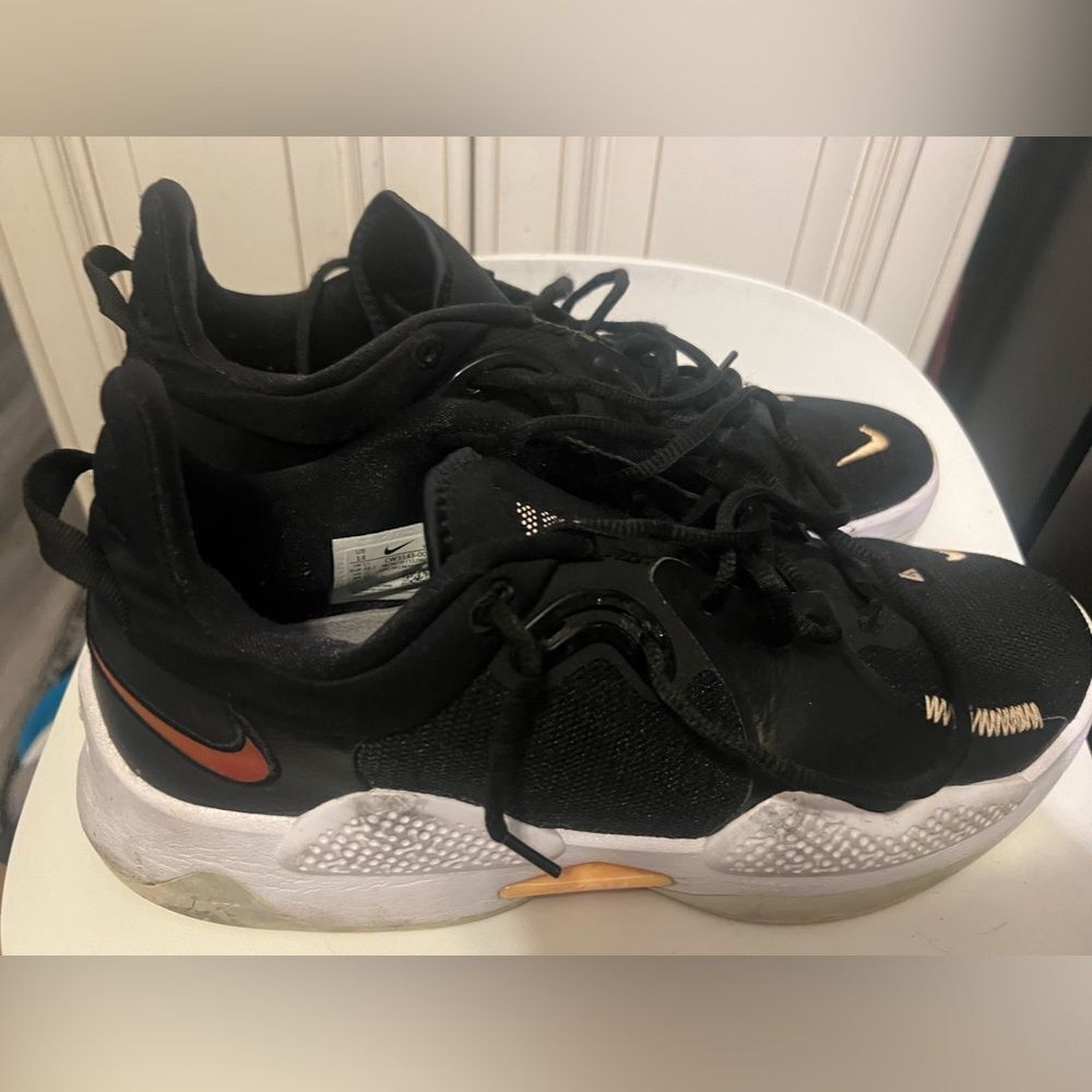 Nike Pg 5 'Black' Cw3143-001 Sz 14